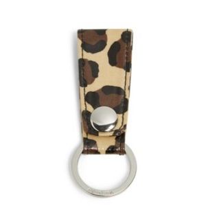 Vera Bradley Accessories - VERA BRADLEY LEOPARD PRINT LOOP KEYCHAIN Vera Bradley Accessories - VERA BRADLEY LEOPARD PRINT LOOP KEYCHAIN